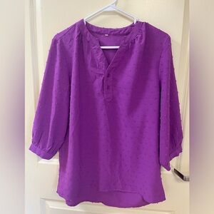 Purple blouse - size M